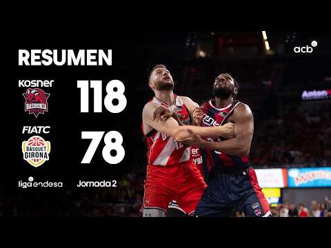 Kosner Baskonia - FIATC <strong>Girona</strong> (118-78) RESUMEN | Liga Endesa 2026-27
