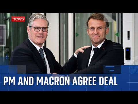 Starmer and Macron agree 'one in, one out' small boat migrant deal