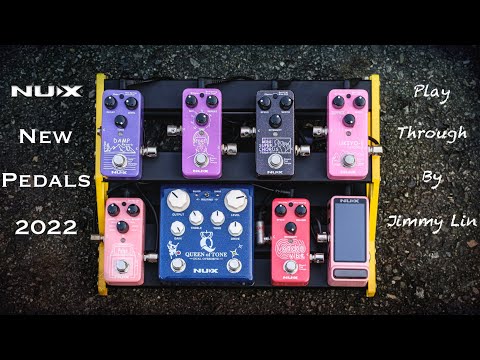 A Pedalboard with 8 New NUX Pedals @Jimmy Lin (Guitarist from Taiwan)