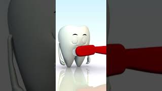 Learn How To Brush Teeth 🪥😁 #HealthyHabits #ToothBrushing #KidsRoutine