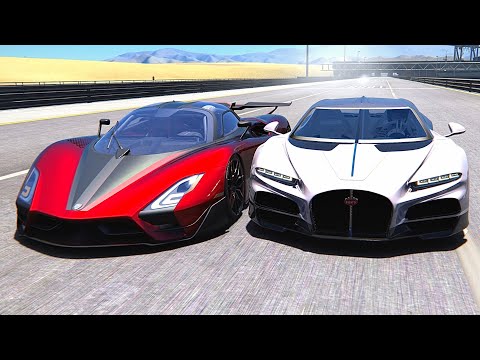 Bugatti Tourbillon vs SSC Tuatara Aggressor at Special Stage Route X