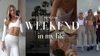 Healthy weekend in my life:  Pilates, what I eat + community meet-up