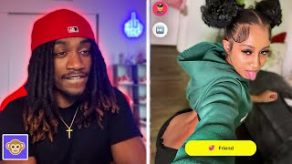 THE GREATEST RIZZ YOU’LL EVER SEE ON THE MONKEY APP 😈 *BEST RIZZ MOMENTS*