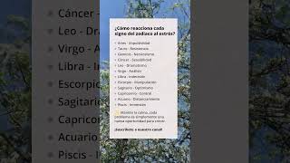 ¿Cómo reacciona cada signo del zodiaco al estrés?