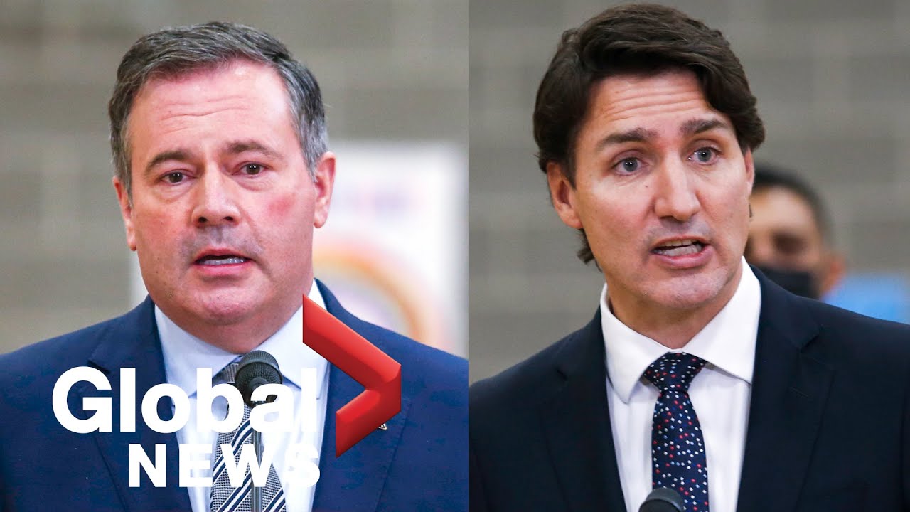 Trudeau, Kenney Promise -a-day Child Care across Alberta within next 5 years | FULL