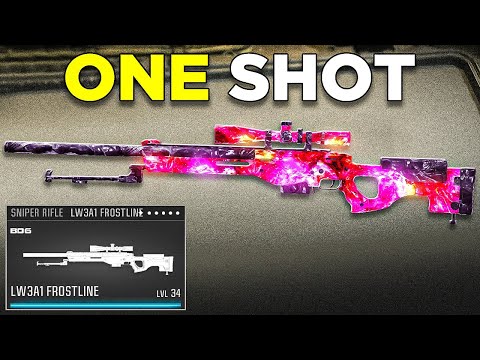 the *ONE SHOT* LW3A1 FROSTLINE in WARZONE! 😍 (Best LW3A1 Frostline Class Setup)