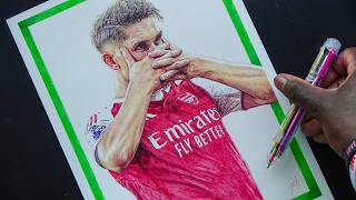 Drawing Viktor Gyökeres with Only a Ballpoint Pen (Hyperrealistic Art)