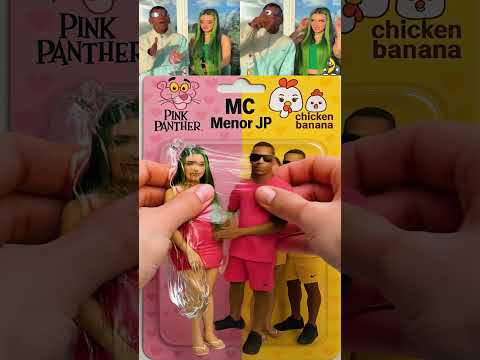Unboxing Glue MC MENOR JP The Pink Panther X Chicken Banana