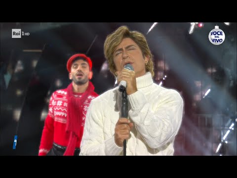 Paolo Conticini - "George Michael" - canta "Last Christmas" - Natale e Quale Telethon 17/12/2023