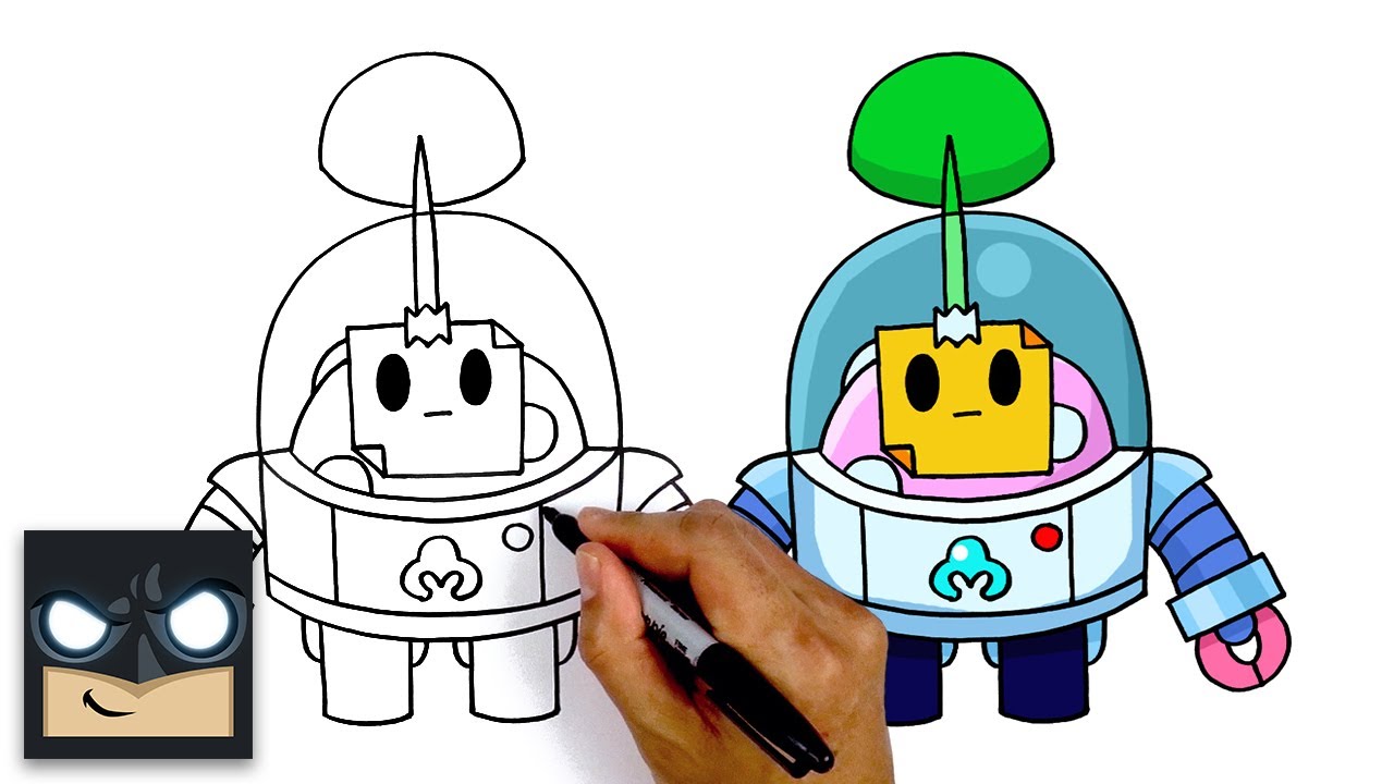 How To Draw Sprout - Brawl Stars