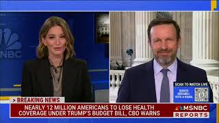 Murphy on MSNBC: This Is the Most Immoral Legislation I've Ever Voted On