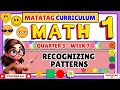 Recognizing and Arranging Patterns