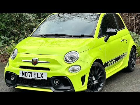 Walk round video of our Adrenalin Green Abarth F595, 2022, 13000 miles.