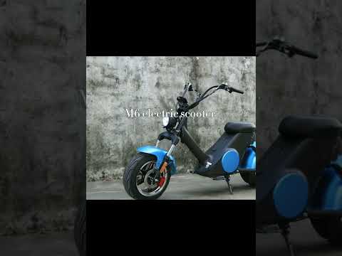 M6 fat tire scooter #electricscooter #citycoco #escooters #linkseride #scootergang #scootering