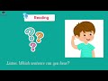 Listening Comprehension and Sentence Recognition