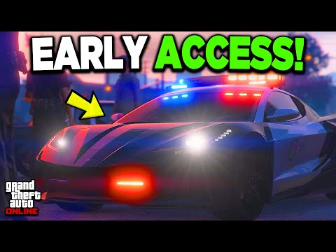 *NEW* HOW TO GET UNRELEASED POLICE CARS in GTA 5 Online EARLY! (DLC Update)