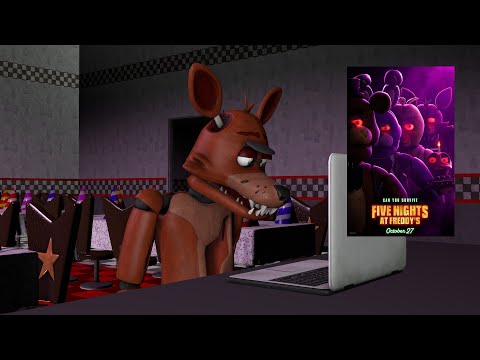 The Foxy Who Is Friendly Reacts to: The Five Night's at Freddy's movie Teaser Trailer