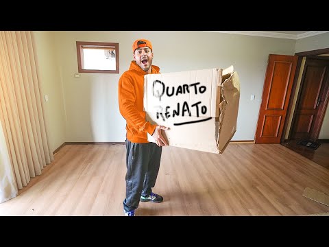 TERMINEI DE DESMONTAR MEU QUARTO INTEIRO