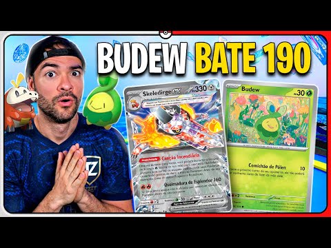 ESSE DECK do BUDEW VAI TE SURPREENDER com as CARTAS POKÉMON TCG