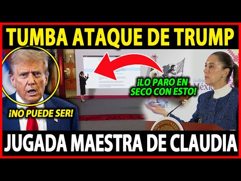 ¡NO PUEDE SER! JUGADA MAESTRA DE CLAUDIA, TUMBA AT4QUE DE TRUMP, SE LE CAE PLAN ANTES DE INICIAR