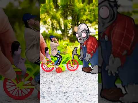 A story of good zombie 😱~  mini wood toy- woodworking art skill/wood hand #shorts #funnycomedy