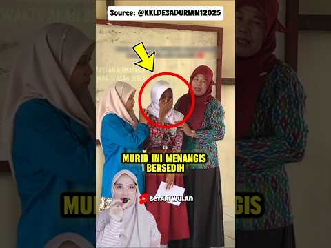 Viral‼️ Siswa menangis mengadu sama bu guru 😭