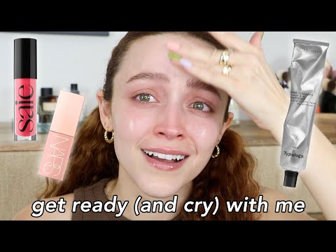 GRWM while I cry about TERRIBLE people