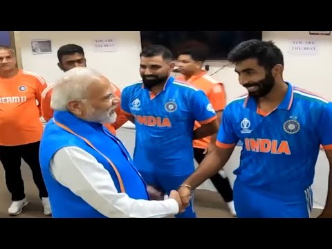 NARENDRA MODI MEET TEAM INDIA | FULL VIDEO | WORLD CUP | VIRAL VIDEO | SRUSHTI ACADEMY