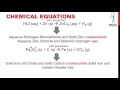 Chemical Reactions and Mass Conservation