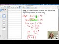 Solving Systems of Linear Equations