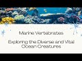 Threats and Characteristics of Marine Vertebrates