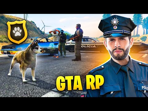 VIREI UM CรO FAREJADOR E TROLEI GERAL NO GTA RP!!