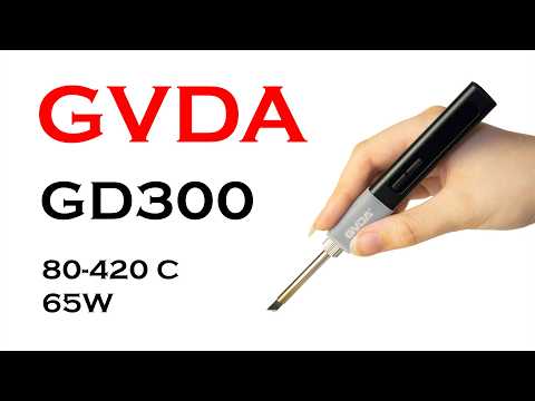 Розпаковка та Тестування Імпульсного Паяльника GVDI GD300: необхідний інструмент для вашої майстерні