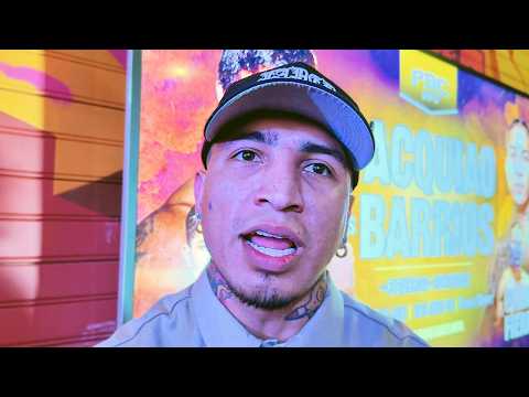 Mario Barrios says fight with Pacquiao is KILL OR BE KILLED! Says Manny will HAVE RUDE AWAKING!