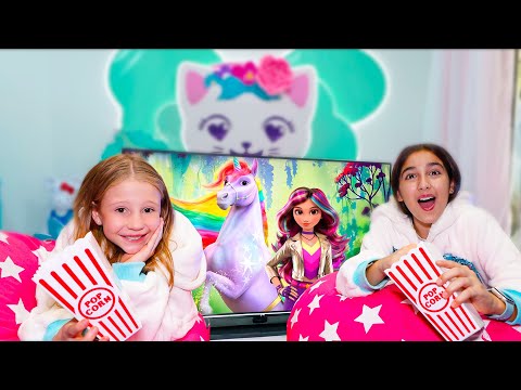 Nastya and Eva reveal the secret of the Unicorn Academy