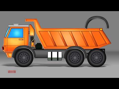 Xe tải tự đổ | Hình thành và sử dụng | Dump Truck | Formation And Uses | Kids Tv Channel Vietnam