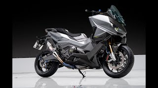 Forza 750 cc  แต่งโดยสำนัก Fiat hyper carbon