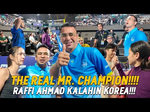 LAGI-LAGI RAFFI AHMAD MENANG LAGI!!! BIKIN HARUM NAMA INDONESIA!! BERHASIL KALAHKAN TENIS KOREA!!!