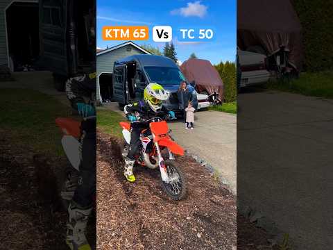 KTM65 vs TC50
