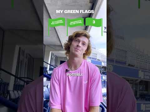 Andrey Rublev is a walking green flag 💚