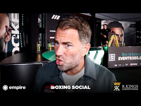 “HE FAILED ANOTHER TEST!” EDDIE HEARN RAGES OVER FRANCISCO RODRIGUEZ VERDICT, EUBANK-BENN 2 UPDATE