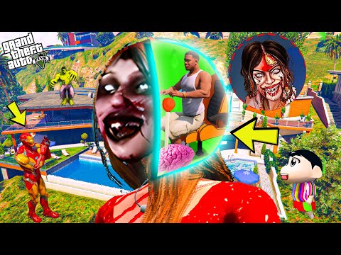 Franklin Control Kamla Indian Ghost Mind To Save Avengers in GTA 5 ! GTA 5 AVENGERS