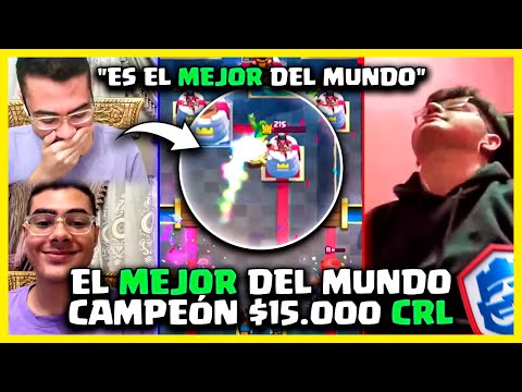 "Los HUMILLÓ a Todos..." EL MEJOR del MUNDO M.Light CAMPEÓN $15.000usd CRL 2025 en Clash Royale