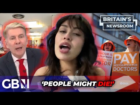 'People may DIE - are you PROUD of that?' Andrew Pierce SCOLDS Doctor over 'malicious' NHS strikes
