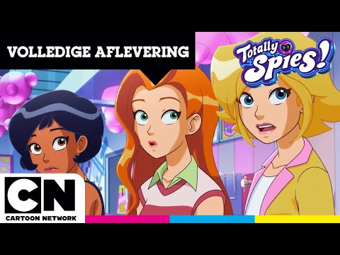 VOLLEDIGE AFLEVERING Undercover superschurken | Totally Spies! |  @CartoonNetworkBEN​