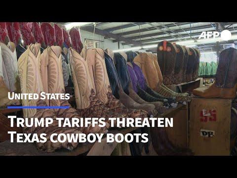 Trump tariffs to trample Texas cowboy bootmakers dependent on South African ostrich leather | AFP