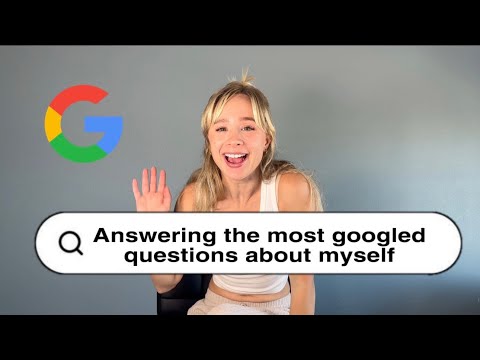 Answering my most googled questions