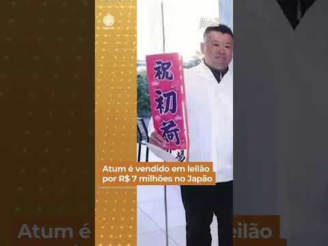 Atum é vendido por RS 7 milhões em leilão no Japão #FalaBrasil #Shorts