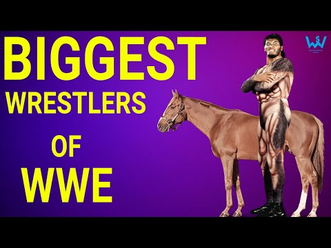 BIGGEST WRESTLERS EVER IN WWE HISTORY | WWE | Worth sharing videos