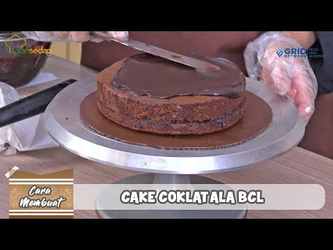 CARA MEMBUAT CAKE COKLAT ALA BCL